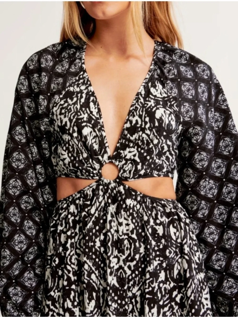 Abercrombie Cutout Dress NWT